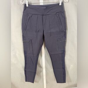 Athleta Charcoal Cargo Leggings